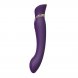 Foto 3: Queen Pulse Wave � Vibrador sensorial premium com tecnologia PulseWave � Roxo-escuro