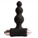 Foto 0: Petite Bubbles � Vibrador anal em silicone aveludado base em T � Preto