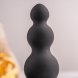Foto 2: Petite Bubbles � Vibrador anal em silicone aveludado base em T � Preto