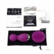 Foto 1: Hula Beads � Esferas de estimula��o dupla com controlo remoto � Roxo intenso
