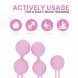 Foto 2: Pelvis Care II � Sistema progressivo de treino p�lvico em silicone 