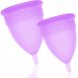 Foto 0: Stercup Lilac � Pack de copos menstruais em silicone m�dico � conforto e sustentabilidade � Tamanho S + L