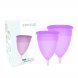 Foto 1: Stercup Lilac � Pack de copos menstruais em silicone m�dico � conforto e sustentabilidade � Tamanho S + L