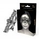 Foto 2: Noir Embrace � M�scara de inspira��o veneziana � Renda larga