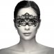 Foto 1: Noir Embrace � M�scara de inspira��o veneziana � Renda estreita