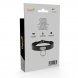 Foto 5: Noir Ring Desire � Gargantilha em couro vegano com anel pendente � Preto