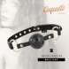 Foto 3: Golden Silence � Morda�a sensorial em couro vegano