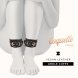 Foto 5: Velours Anklet � Algemas sensoriais em couro vegano para tornozelos
