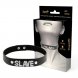 Foto 2: Noir Signature Crystal � Gargantilha em couro vegano com lettering em cristais