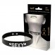Foto 2: Bold Crystal � Gargantilha em couro vegano � Detalhe em cristais