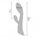 Foto 5: Ivy Obsidian � Vibrador sensorial de dupla motoriza��o