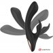 Foto 2: Bloom Rabbit � Vibrador de estimula��o dupla com controlo remoto � Preto