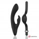 Foto 4: Bloom Rabbit � Vibrador de estimula��o dupla com controlo remoto � Preto